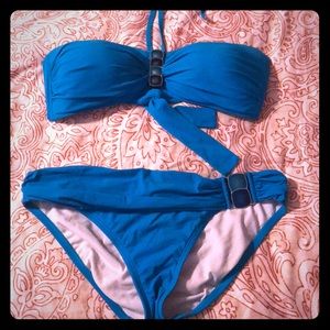Beautiful turquoise bikini